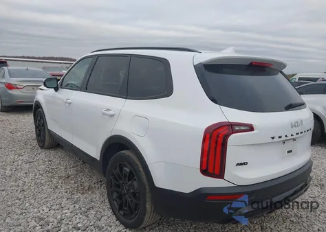 2022 Kia Telluride Sx z USA, uszkodzony, nr VIN 5XYP5DHC2NG239900